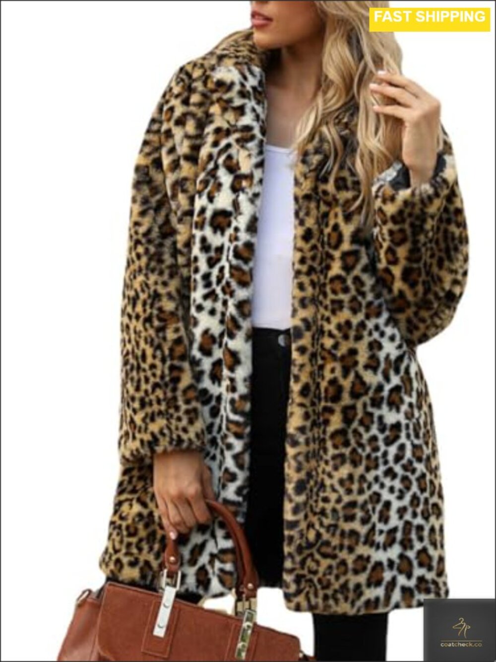 Faux Fur Fleece Coat Oversized Boyfriend Warm Winter